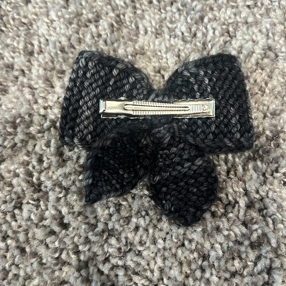NWOT Misha & Puff Medium Puff Bow in Licorice - Picture 3 of 7